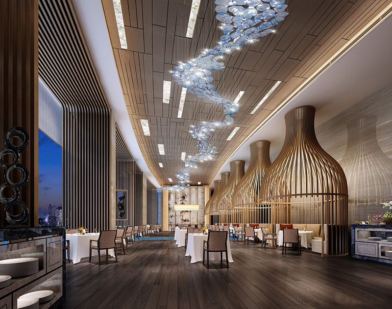 五星級自助餐廳裝修有什么標準？