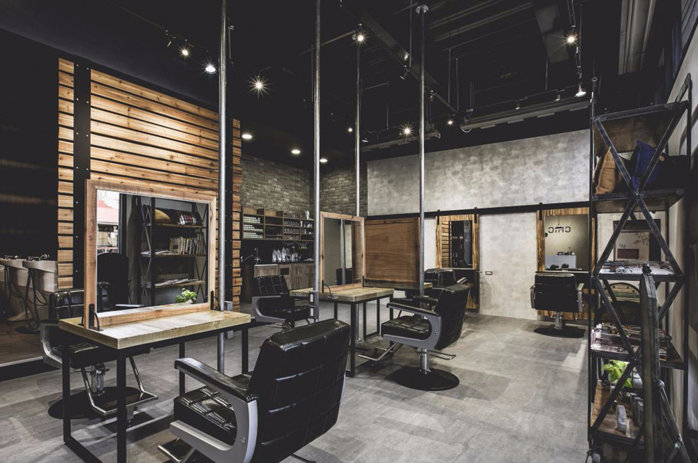 灰色理發(fā)店是什么裝修設(shè)計風格？