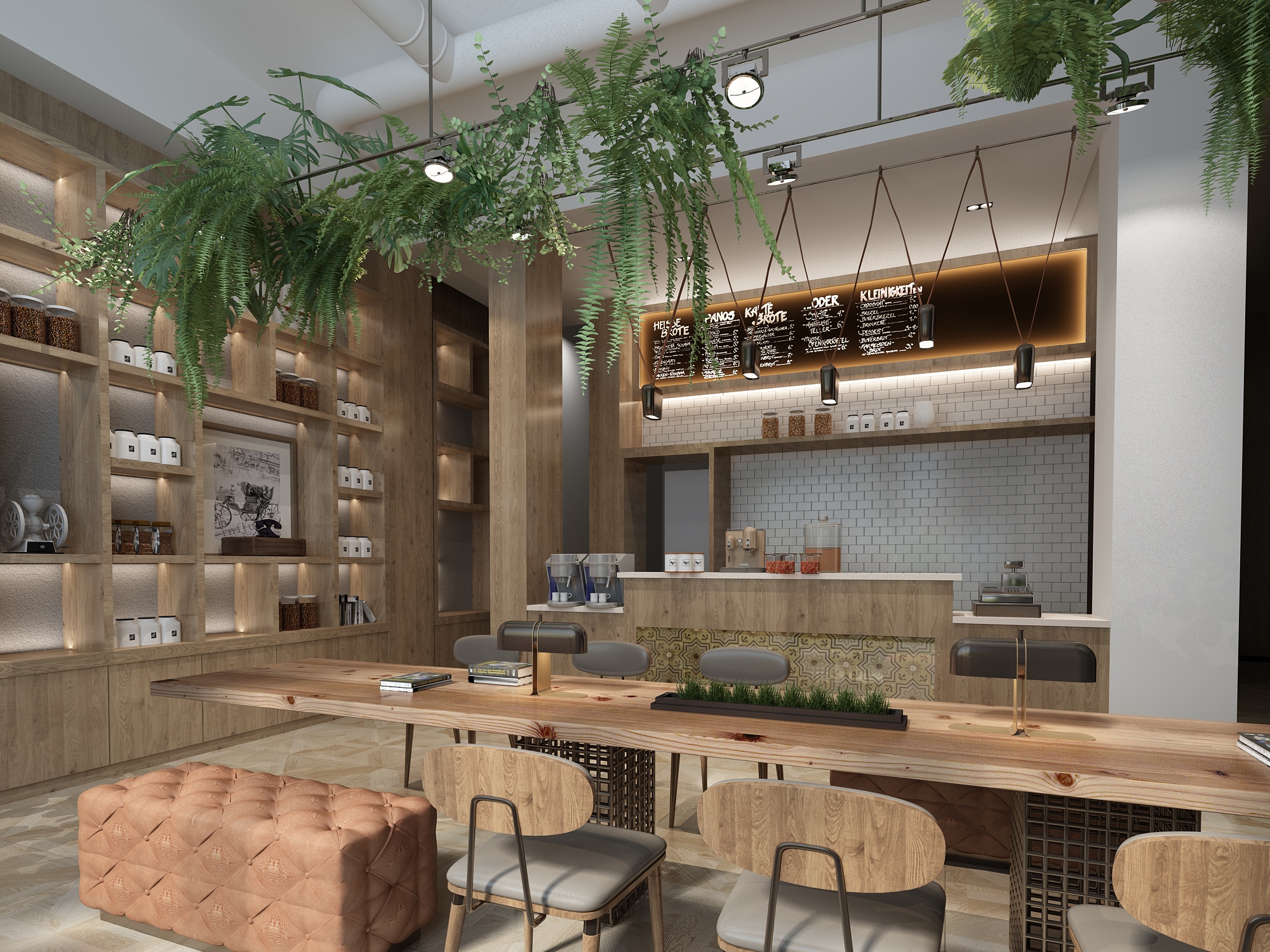 別有風味的咖啡館裝修設計效果圖