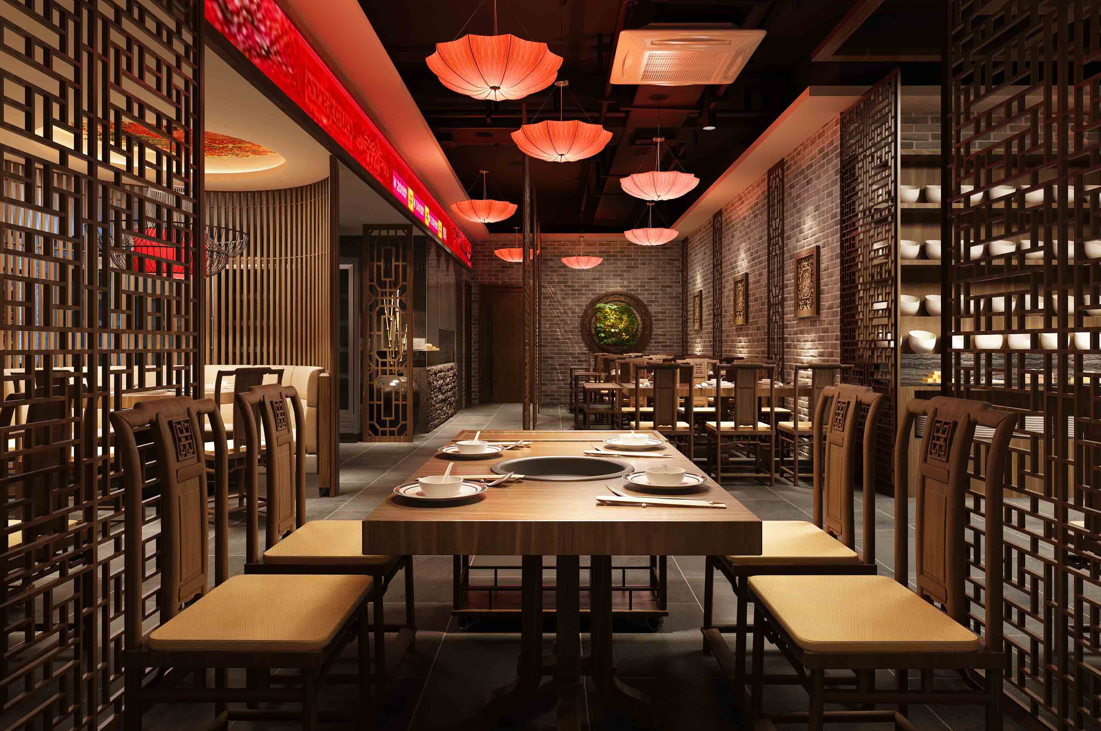 成都火鍋店裝修設(shè)計