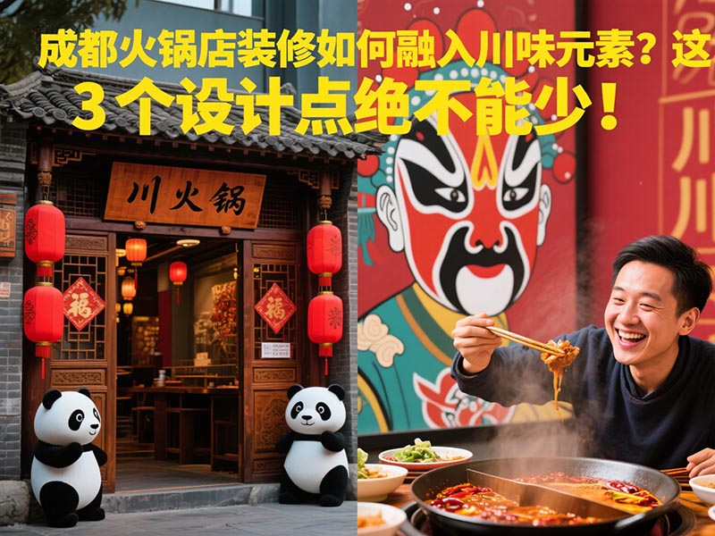 成都火鍋店裝修如何融入川味元素？這 3 個(gè)設(shè)計(jì)點(diǎn)絕不能少！