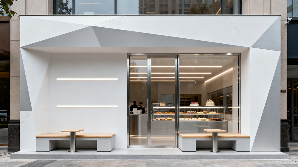 第3張蛋糕店門頭裝修設(shè)計(jì)效果圖